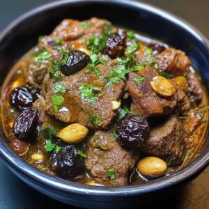 Tajine d''Agneau aux Pruneaux