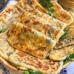 Msemen M3ammar aux Légumes